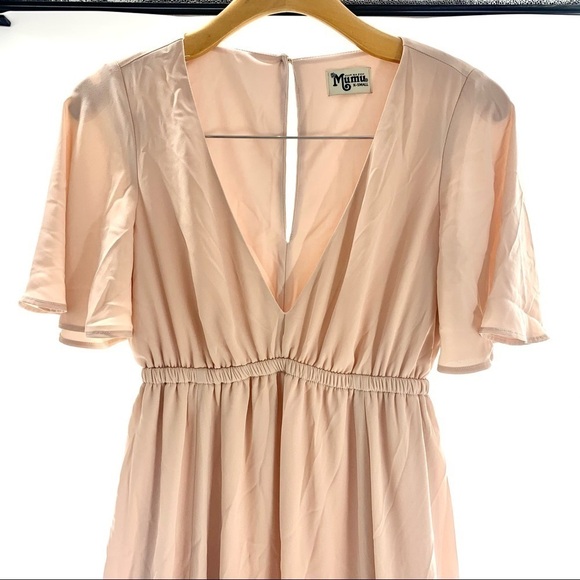 {Show Me Your MuMu} Emily Blush Boho Maxi Dress - Picture 6 of 13